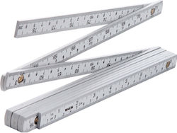 Wokin 501202 Plastic Folding Ruler 2m