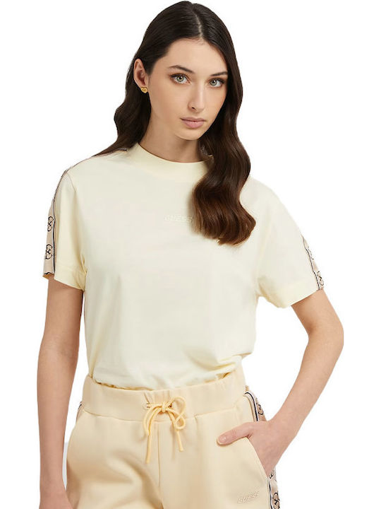 Guess V3RI08I3Z14 Women's Summer Crop Top Cotto...