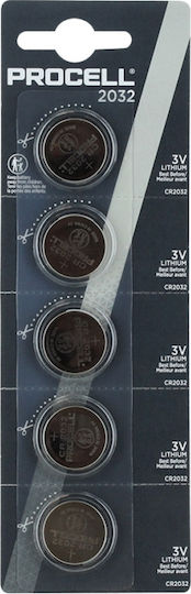 Duracell Procell Батерии Литий CR2032 3V 5бр
