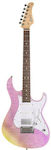 Cort G280 Select Ηλεκτρική Κιθάρα 6 Χορδών με Ταστιέρα Rosewood και Σχήμα ST Style Trans Chameleon Purple