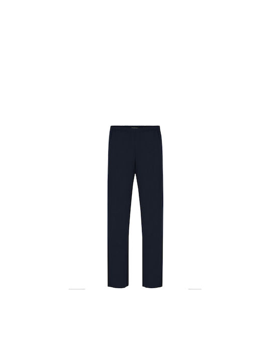 Emporio Armani Men's Winter Pajama Pants Navy Blue