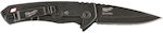 Milwaukee Hardline Pocket Knife Black with Blade made of Steel 6.4pcs