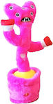 Plush Huggy Wuggy Cactus Kissy Missy with Motion & Sound Pink 32 cm