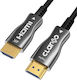 Claroc Claroc Aoc HDMI 2.0 Кабел HDMI мъжки - HDMI мъжки 100м Черен
