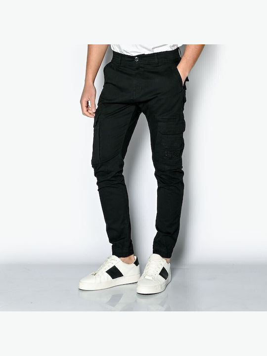 Brokers Jeans Панталон Еластичен Черен