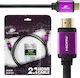 Spacetronik Spacetronik SH-SPR050 HDMI 2.1 Ultra High Speed 48Gbps 4K 120Hz HDR VRR Kabel HDMI-Stecker - HDMI-Stecker 5m Schwarz