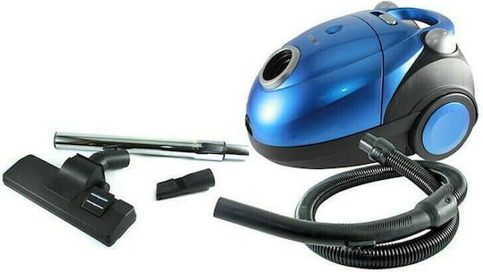 Raf R.8661B Ηλεκτρική Σκούπα 1200W με Σακούλα 2lt Μπλε