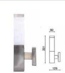 Alfa Linea Lamp Wall Gray Alfa Linea Lamp Wall Gray