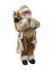 Dekorativer Weihnachtsmann Beige