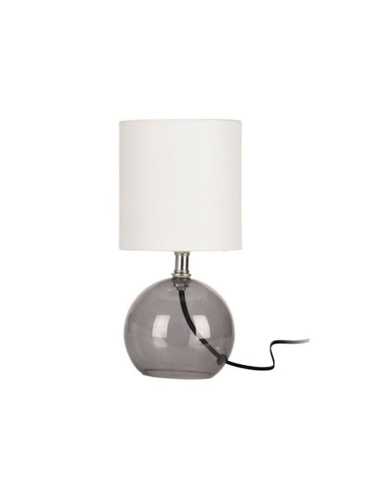 H&S Classic Table Lamp E14 White/Transparent