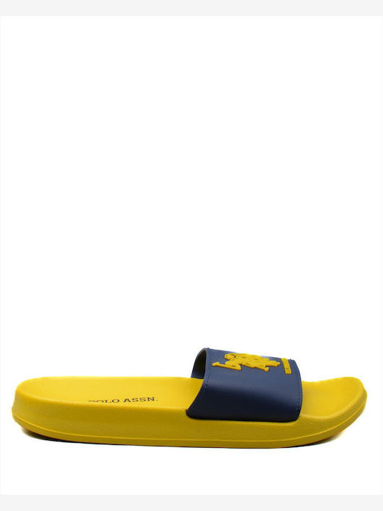 U.S. Polo Assn. Herren-Sandalen Yellow-Blue