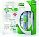 GUM Activital Οδοντόκρεμα 75ml, Στοματικό Διάλυμα 300ml & Tecnhique+ Compact Οδοντόβουρτσα Μέτρια Στοματικό Διάλυμα κατά της Πλάκας 300ml