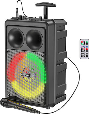 Borofone Sistem Karaoke cu Microfon Fără Fir BP9 în Culoare Negru