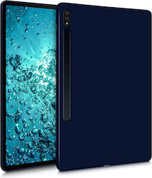 KWmobile Klappdeckel Silikon Dark Blue / S8 Plus 52923.17