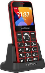 MyPhone Halo 3 Dual SIM Mobil cu Buton Mare Roșu