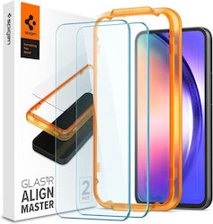Spigen Alm Orange Full Face Tempered Glass 2pcs (Galaxy A54)