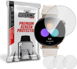 GrizzGlass Hydrogel 3 Bucăți Screen Protector Huawei Watch GT 3 42mm