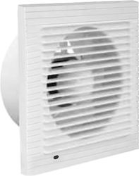 Lineme De perete Ventilator de Baie 100mm Alb