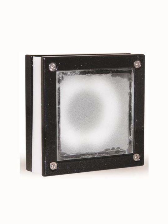 Lightup Επιτοίχια Εξωτερική Πλαφονιέρα LED IP64