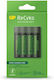 GP Batteries ReCyko M451 USB Charger 4 Batteries Ni-MH Of Size /A/A/ /A/A/A/ / / / / / / / / / in Green color