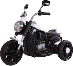 Kids Electric Motorcycle 6 Volt White