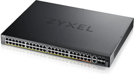 Zyxel XGS2220-54HP Managed L3 Switch με 48 Θύρες Gigabit (1Gbps) Ethernet και 4 SFP Θύρες