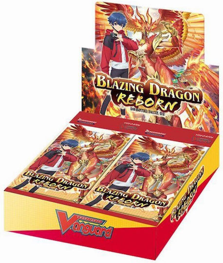 Bushiroad Will+Dress D-BT06: Blazing Dragon Reborn Cardfight Vanguard Booster Box (JPN)