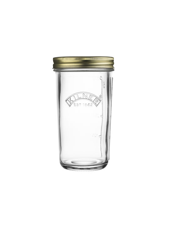 KIlner Kilner Vase General Use with Lid Glass Transparent 500ml