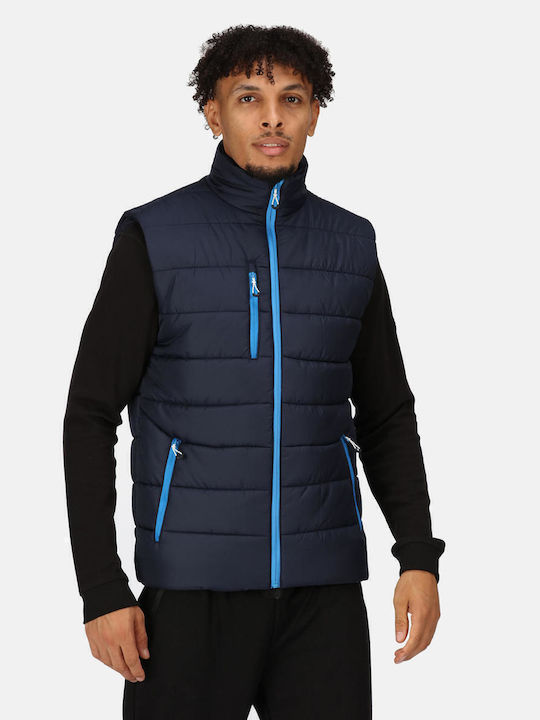 TRA892 Geci Barbati Iarna Puffer Albastru Marin / Bleu Francez