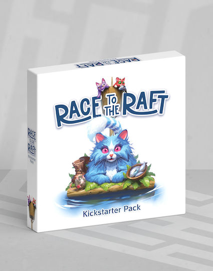 Board Game Race to the Raft for 1-4 Players 8+ Years Old (EN) The City of Kings