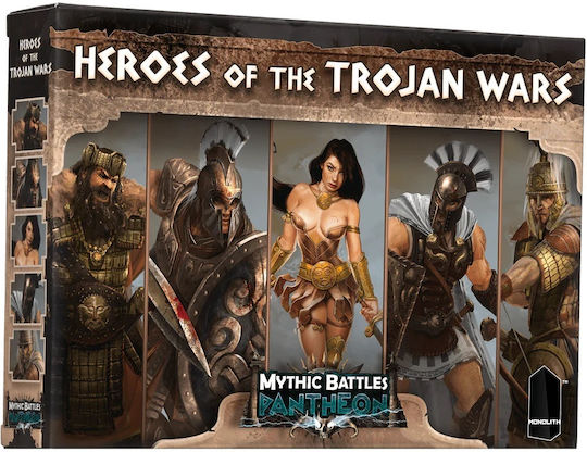 Επέκταση Παιχνιδιού Mythic Battles: Pantheon - Heroes of the Trojan War για 2-4 Παίκτες Monolith