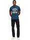 Vintage Copper Label T-Shirt Blue Bottle