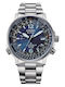 Citizen Ceas Barbati 44mm Eco - Drive cu Brățară din Metal Argintie
