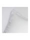 Borea Striped Satin Hotel Sheet White Queen Size 240x260cm 100% Cotton 1pcs