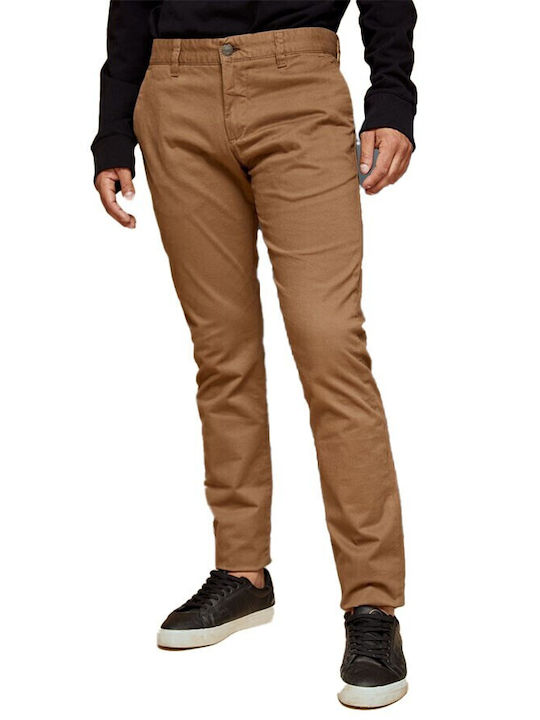 Nasir MP-N-PNT-W20-016 Trousers Chino Elastic Brown