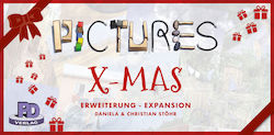 Pd Verlag Game Expansion Pictures X-mas for 3-6 Players 8+ Years (EN)