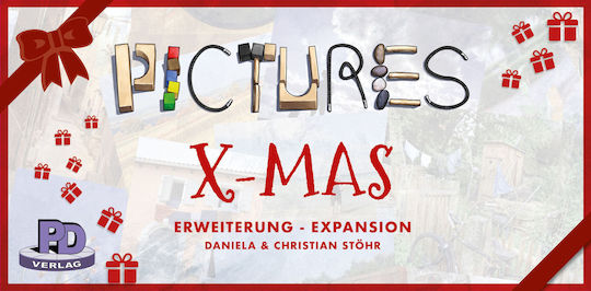 Spiel Erweiterung Pictures X-mas für 3-6 Spieler 8+ Jahre (EN) Pd Verlag