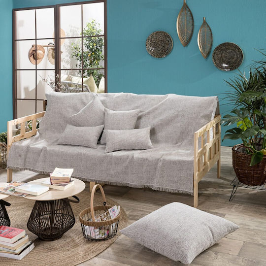 Teoran Savona Ριχτάρι Πολυθρόνας Chenille 150x180εκ. 04