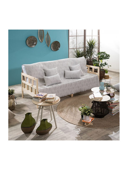 Teoran Messina Armchair Throw Chenille 150x180cm
