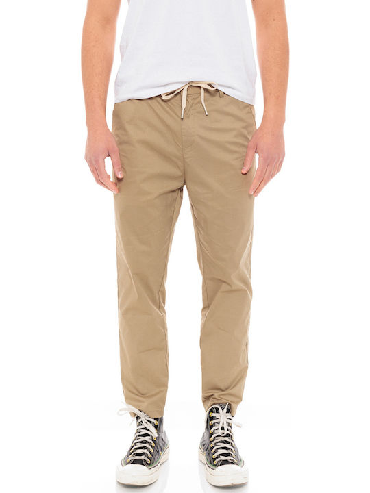 Trousers Chino Elastic Beige