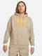 Club Sweatshirt mit Kapuze Beige