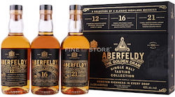Aberfeldy Drink Miniature Set The Golden Dram Tasting Collection 3pcs 200ml