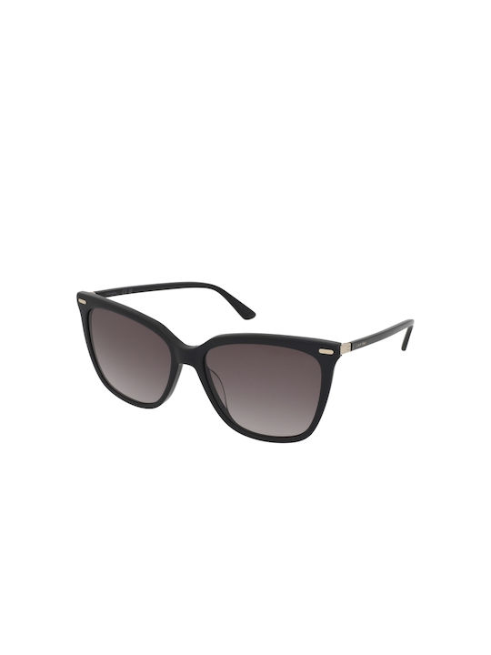 Calvin Klein Sonnenbrillen mit Schwarz Rahmen und Gray Verlaufsfarbe Linse CK22532S 001