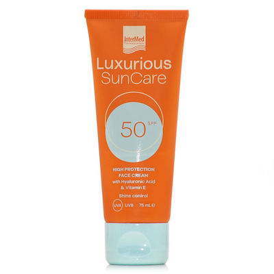 Intermed Luxurious Suncare Sunscreen Cream Face SPF50 75ml