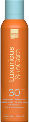 Intermed Luxurious Suncare Sunscreen Cream for the Body SPF30 in Spray 200ml