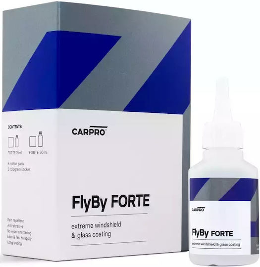 CarPro FlyBy FORTE Extreme Препарат за почистване Течен за Автомобилни Стъкла 50мл