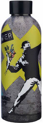 Graffiti Banksy's Bottle Thermos Stainless Stee...