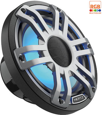 Hertz Marine-Lautsprecher Hmx 8 S-LD-G mit 200W RMS Schwarz 19.0079