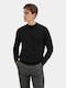 Selected Herren Langarm-Pullover Schwarz