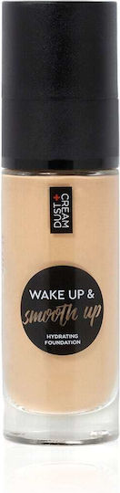 Dust+Cream Wake Up & Smooth Up Liquid Make Up 3c Olive 30ml